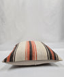 Turkish Hemp Pillow Natural Orange Black Beige Pillow Cushion Cover 24" x 24" #9236