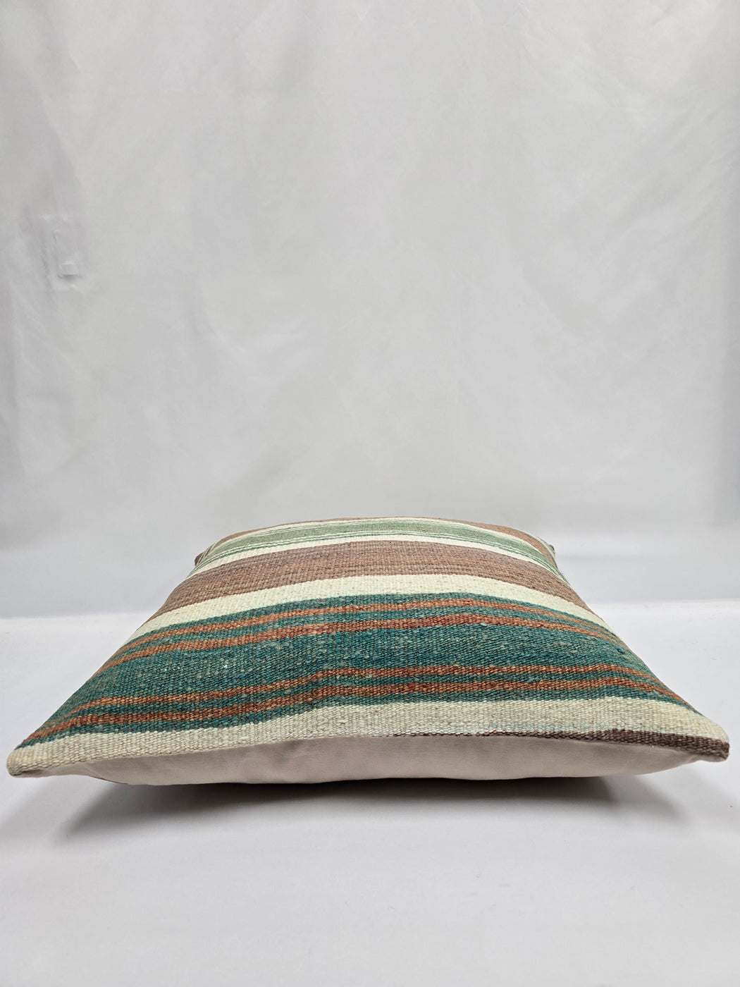 Turkish Hemp Pillow Natural Green Brown Beige Orange Pillow Cushion Cover 24" x 24" #9237