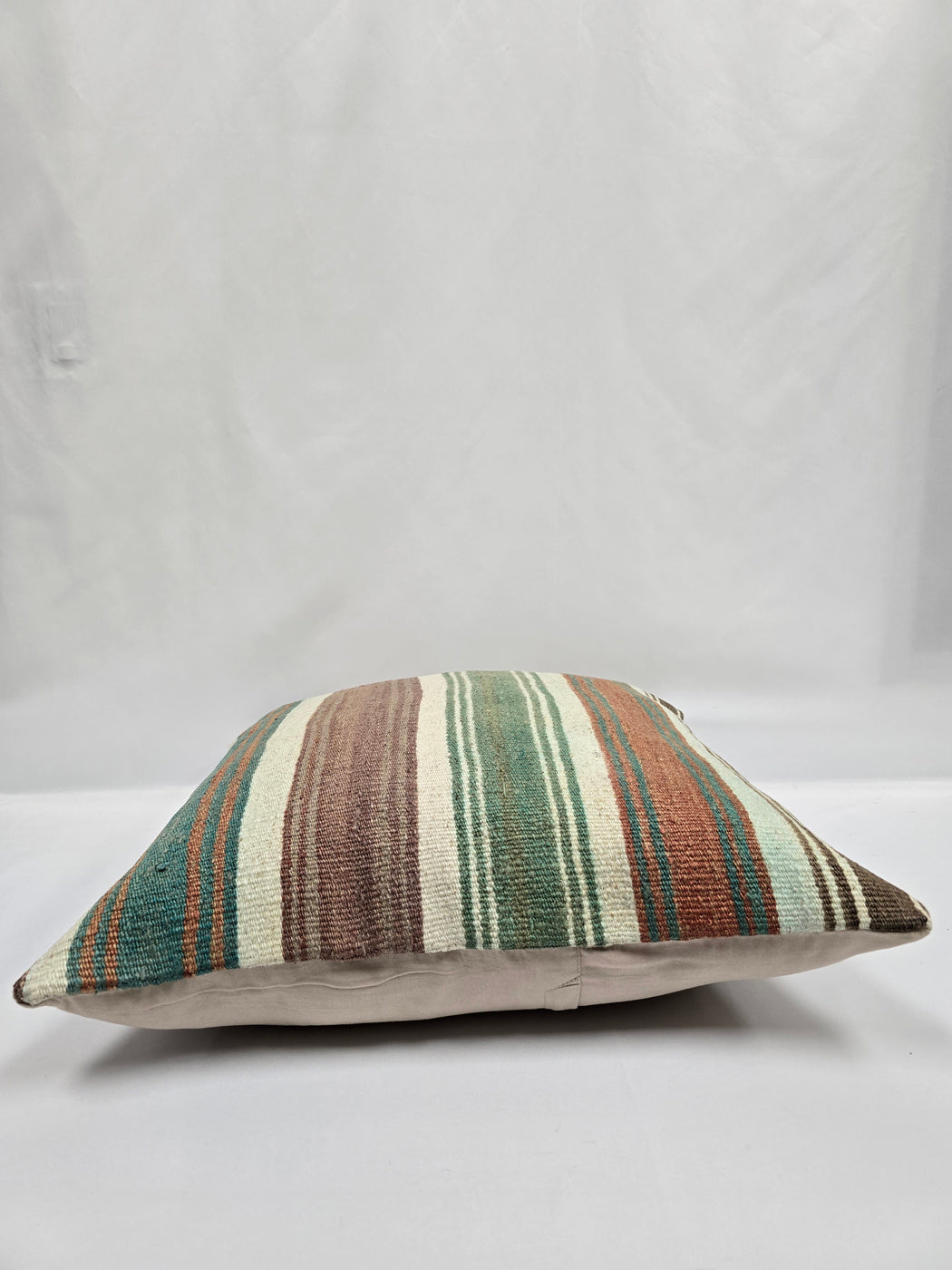Turkish Hemp Pillow Natural Green Brown Beige Orange Pillow Cushion Cover 24" x 24" #9237