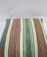 Turkish Hemp Pillow Natural Green Brown Beige Orange Pillow Cushion Cover 24" x 24" #9237