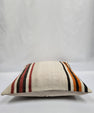 Turkish Hemp Pillow Natural Red Brown Orange Beige Pillow Cushion Cover 24" x 24" #9232