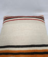 Turkish Hemp Pillow Natural Red Brown Orange Beige Pillow Cushion Cover 24" x 24" #9232