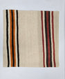 Turkish Hemp Pillow Natural Red Brown Orange Beige Pillow Cushion Cover 24" x 24" #9232