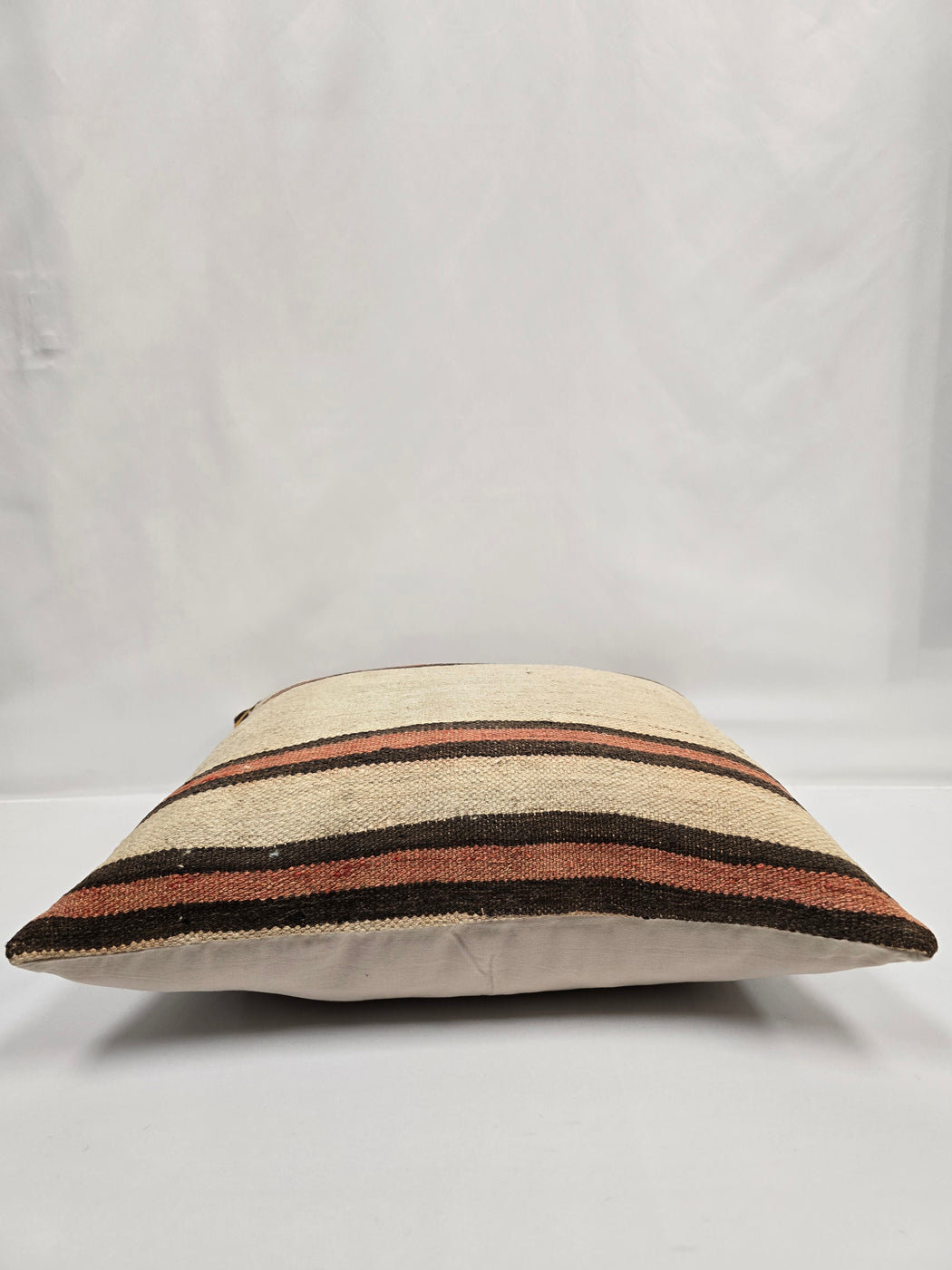 Turkish Hemp Pillow Natural Yellow Brown Pink Beige Pillow Cushion Cover 24" x 24" #9231