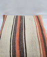 Turkish Hemp Pillow Natural Orange Brown Beige Pillow Cushion Cover 24" x 24" #9230