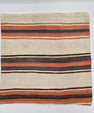 Turkish Hemp Pillow Natural Orange Brown Beige Pillow Cushion Cover 24" x 24" #9230