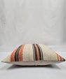 Turkish Hemp Pillow Natural Orange Brown Beige Pillow Cushion Cover 24" x 24" #9228