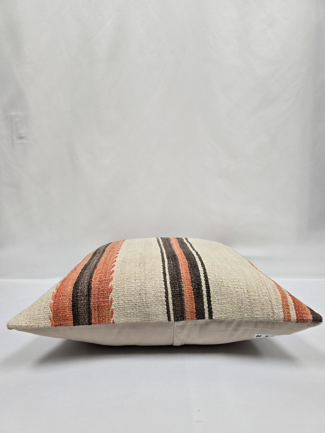 Turkish Hemp Pillow Natural Orange Brown Beige Pillow Cushion Cover 24" x 24" #9228