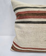 Turkish Hemp Pillow Natural Green Red Brown Beige Pillow Cushion Cover 24" x 24" #9226