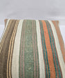 Turkish Hemp Pillow Natural Orange Green Brown Beige Pillow Cushion Cover 24" x 24" #9225