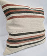 Turkish Hemp Pillow Natural Green Red Beige Pillow Cushion Cover 24" x 24" #9224