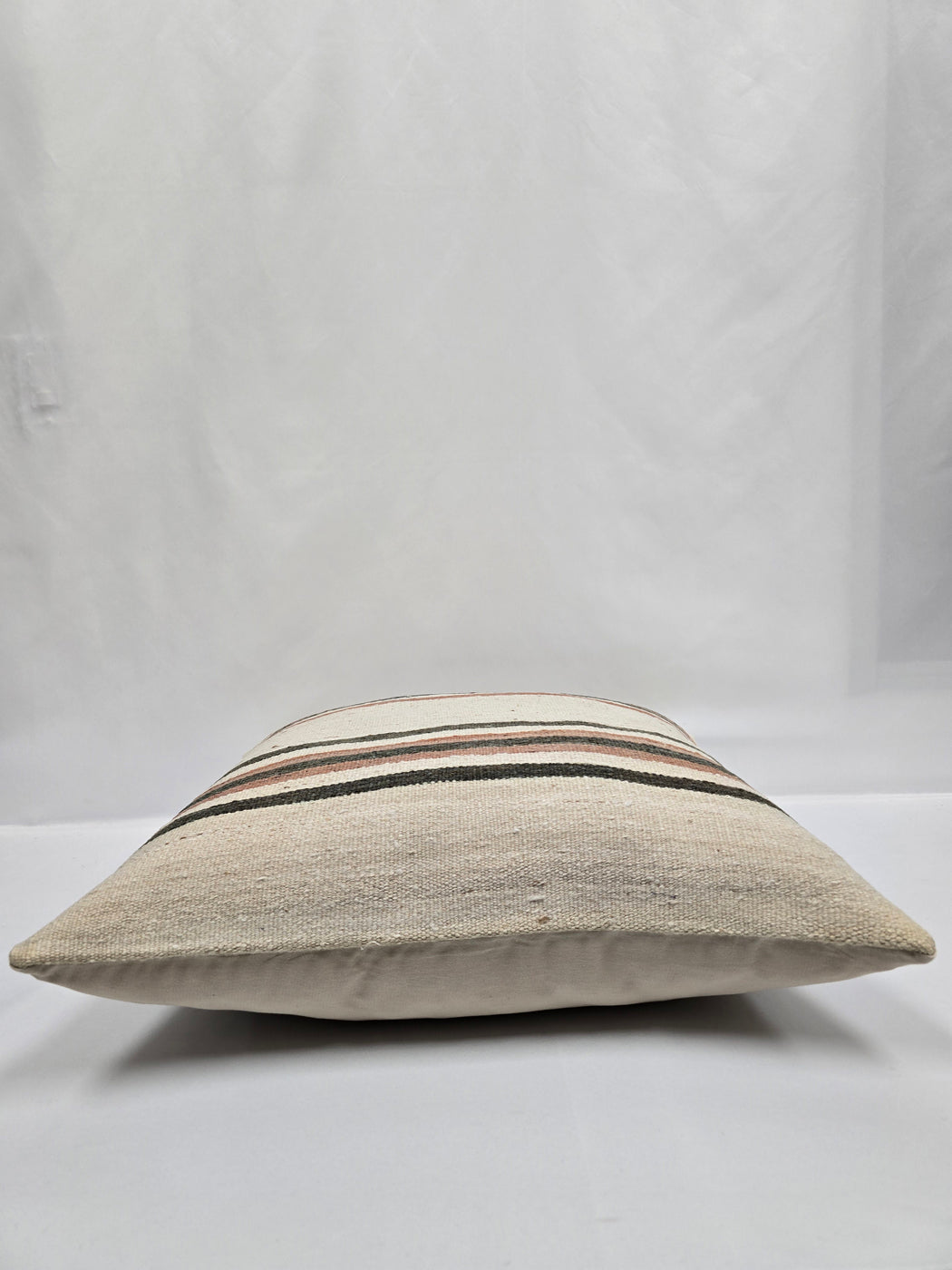 Turkish Hemp Pillow Natural Green Red Beige Pillow Cushion Cover 24" x 24" #9224