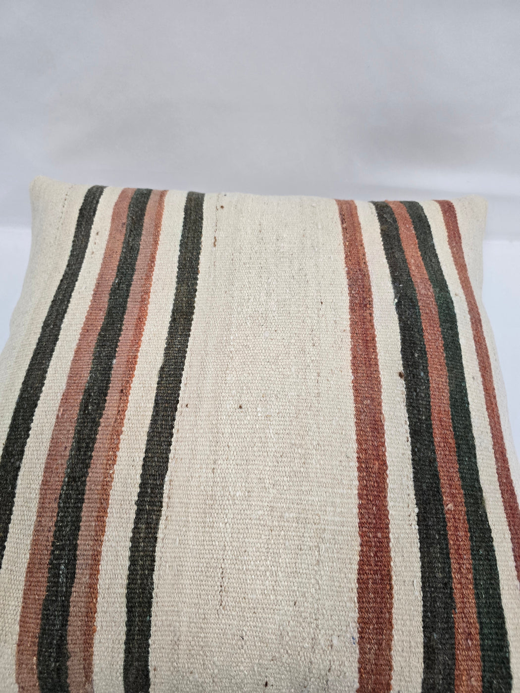 Turkish Hemp Pillow Natural Green Red Beige Pillow Cushion Cover 24" x 24" #9224