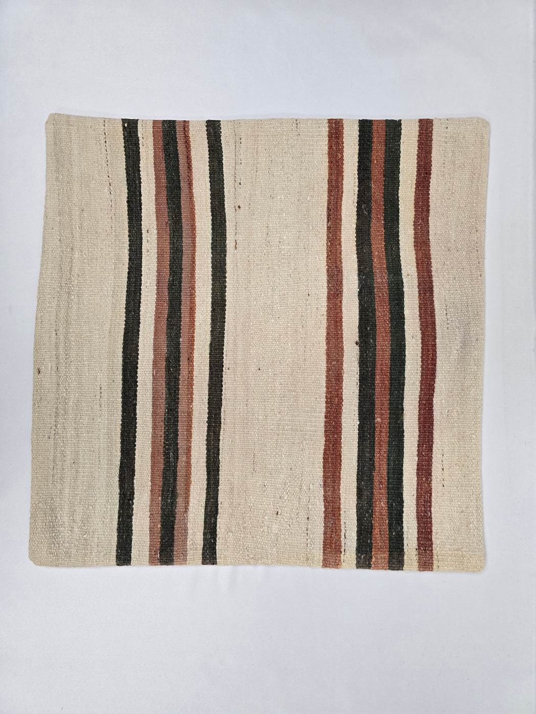 Turkish Hemp Pillow Natural Green Red Beige Pillow Cushion Cover 24" x 24" #9224