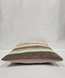 Turkish Hemp Pillow Natural Green Orange Brown Beige Pillow Cushion Cover 24" x 24" #9221