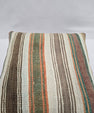 Turkish Hemp Pillow Natural Green Orange Brown Beige Pillow Cushion Cover 24" x 24" #9221