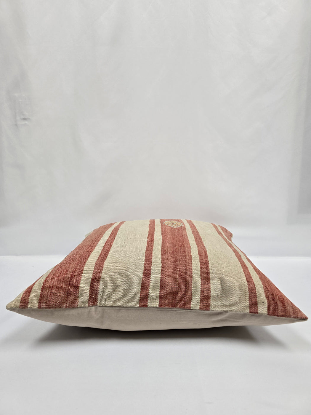 Turkish Hemp Pillow Natural Red Beige Yellow Pillow Cushion Cover 24" x 24" #9219