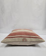 Turkish Hemp Pillow Natural Red Beige Yellow Pillow Cushion Cover 24" x 24" #9219