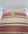 Turkish Hemp Pillow Natural Red Beige Yellow Pillow Cushion Cover 24" x 24" #9219