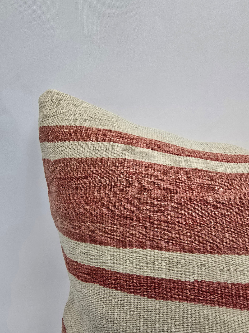 Turkish Hemp Pillow Natural Red Beige Yellow Pillow Cushion Cover 24" x 24" #9218