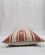 Turkish Hemp Pillow Natural Red Beige Yellow Pillow Cushion Cover 24" x 24" #9218
