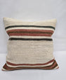 Turkish Hemp Pillow Natural Green Brown Red Beige Pillow Cushion Cover 24" x 24" #9217