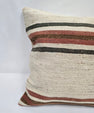 Turkish Hemp Pillow Natural Green Brown Red Beige Pillow Cushion Cover 24" x 24" #9217