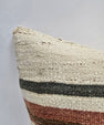 Turkish Hemp Pillow Natural Green Brown Red Beige Pillow Cushion Cover 24" x 24" #9217