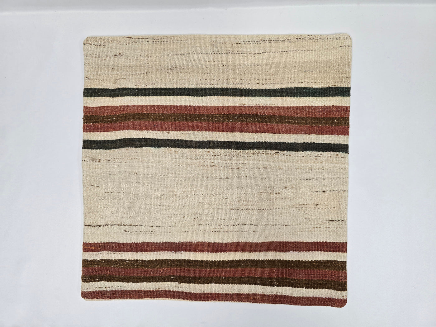 Turkish Hemp Pillow Natural Green Brown Red Beige Pillow Cushion Cover 24" x 24" #9217