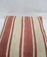 Turkish Hemp Pillow Natural Red Beige Pillow Cushion Cover 24" x 24" #9216