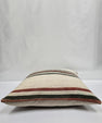 Turkish Hemp Pillow Natural Red Brown Green Beige Pillow Cushion Cover 24" x 24" #9215
