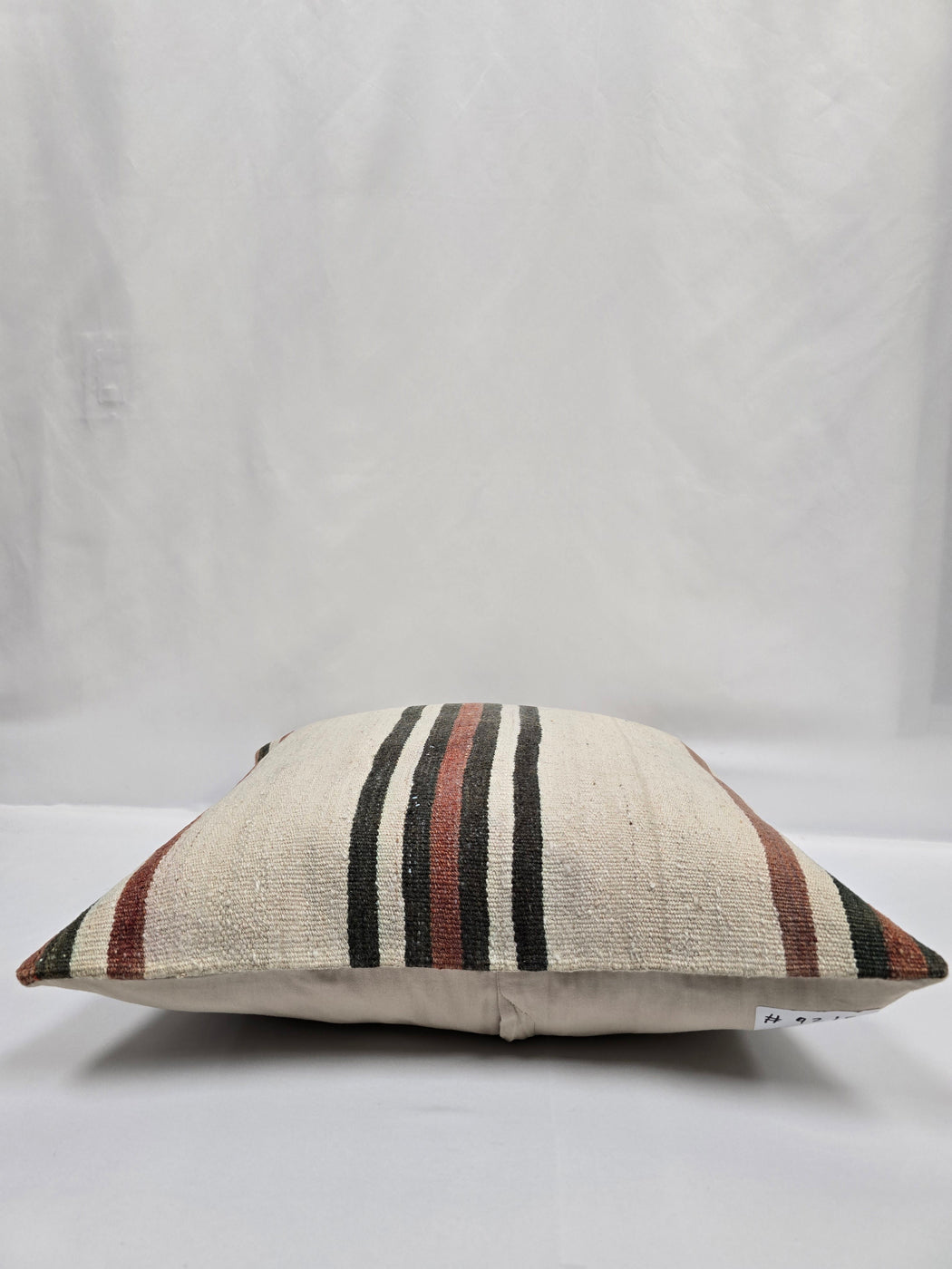Turkish Hemp Pillow Natural Red Brown Green Beige Pillow Cushion Cover 24" x 24" #9215