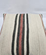 Turkish Hemp Pillow Natural Red Brown Green Beige Pillow Cushion Cover 24" x 24" #9215