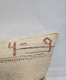 Turkish Hemp Pillow Natural Beige Brown Pink Pillow Cushion Cover 24" x 24" #9211
