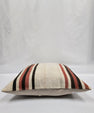 Turkish Hemp Pillow Natural Brown Red Beige Pillow Cushion Cover 24" x 24" #9210