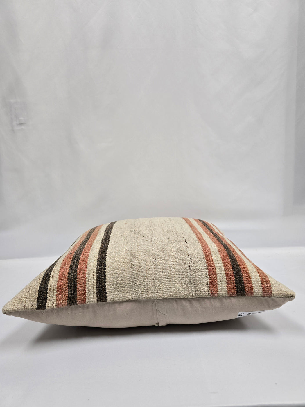 Turkish Hemp Pillow Natural Brown Pink Beige Pillow Cushion Cover 24" x 24" #9209