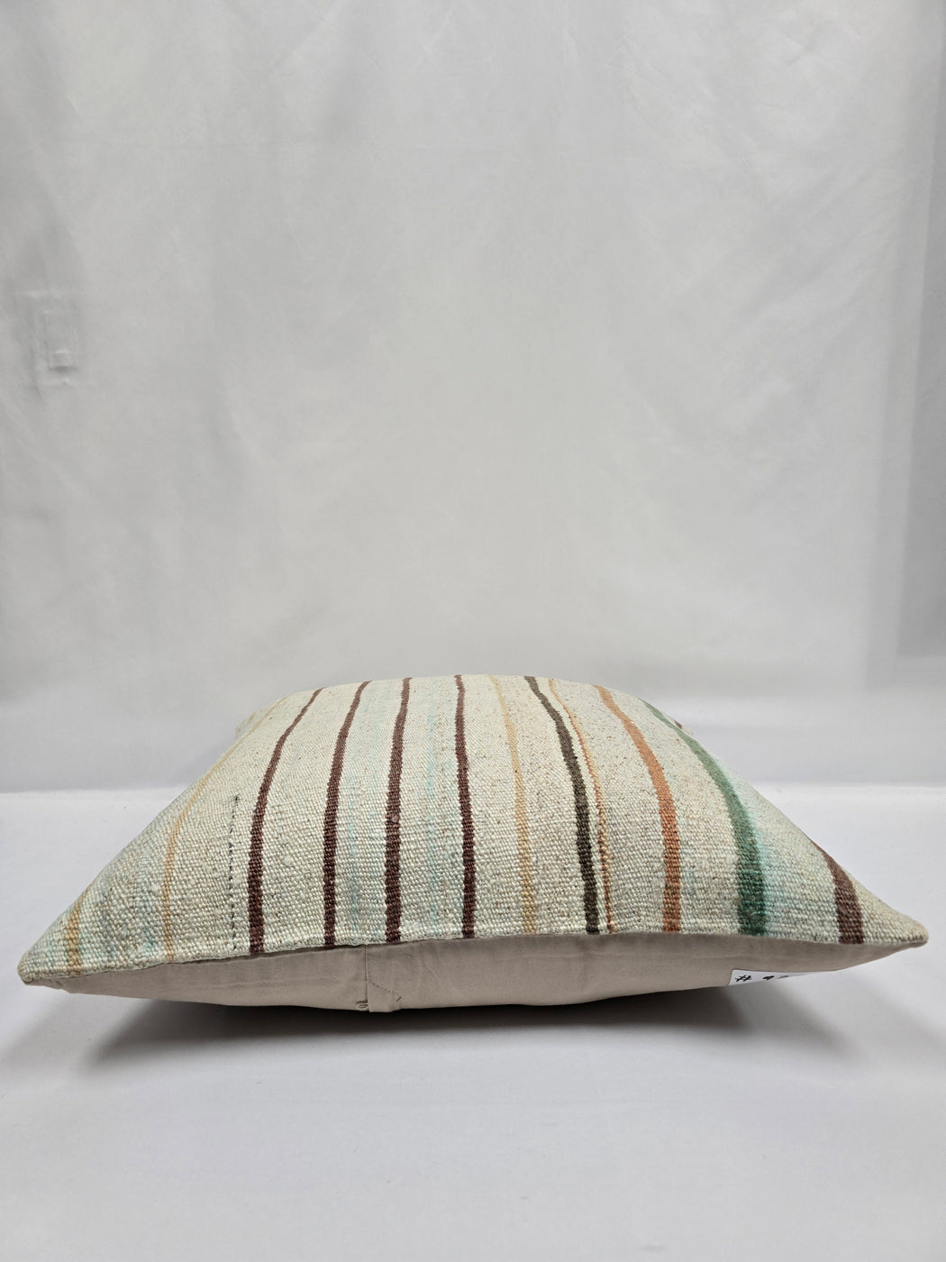 Turkish Hemp Pillow Natural Green Brown Beige Pillow Cushion Cover 24" x 24" #9208