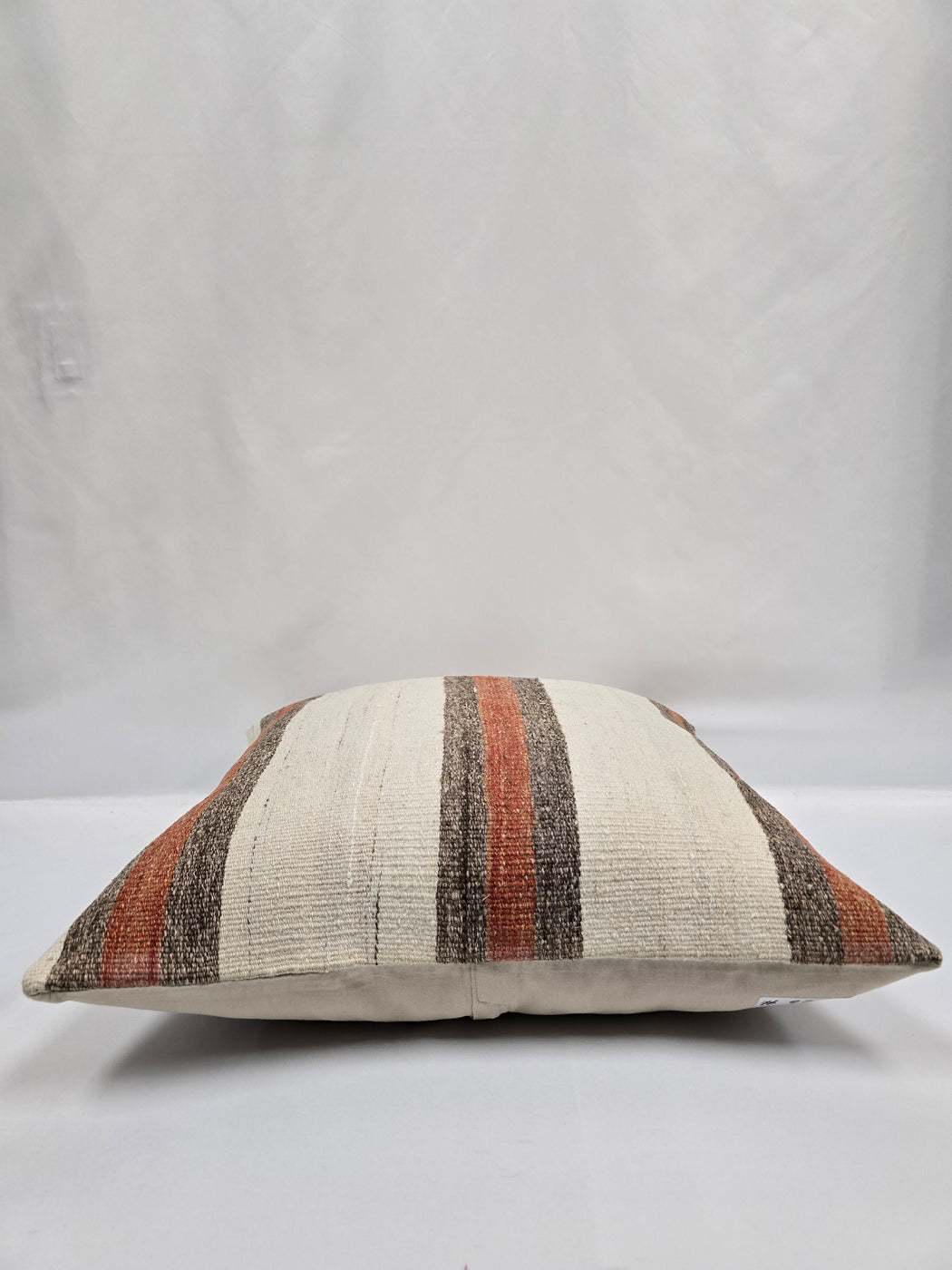 Turkish Hemp Pillow Natural Orange Brown Beige Pillow Cushion Cover 24" x 24" #9207