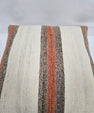 Turkish Hemp Pillow Natural Orange Brown Beige Pillow Cushion Cover 24" x 24" #9207