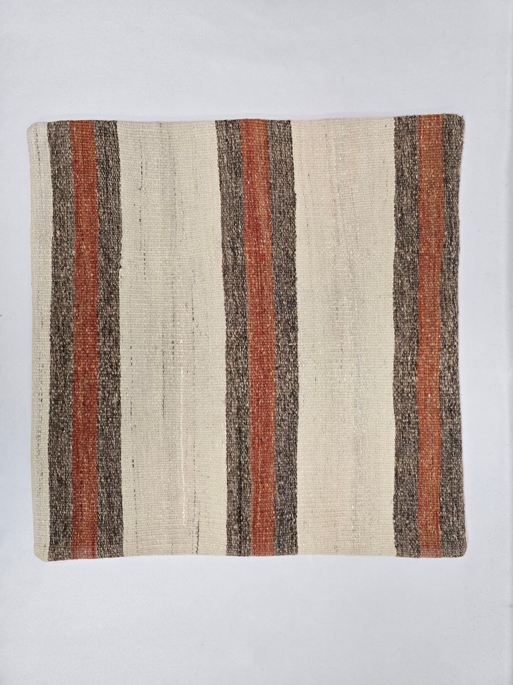 Turkish Hemp Pillow Natural Orange Brown Beige Pillow Cushion Cover 24" x 24" #9207