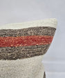 Turkish Hemp Pillow Natural Red Brown Beige Pillow Cushion Cover 24" x 24" #9206