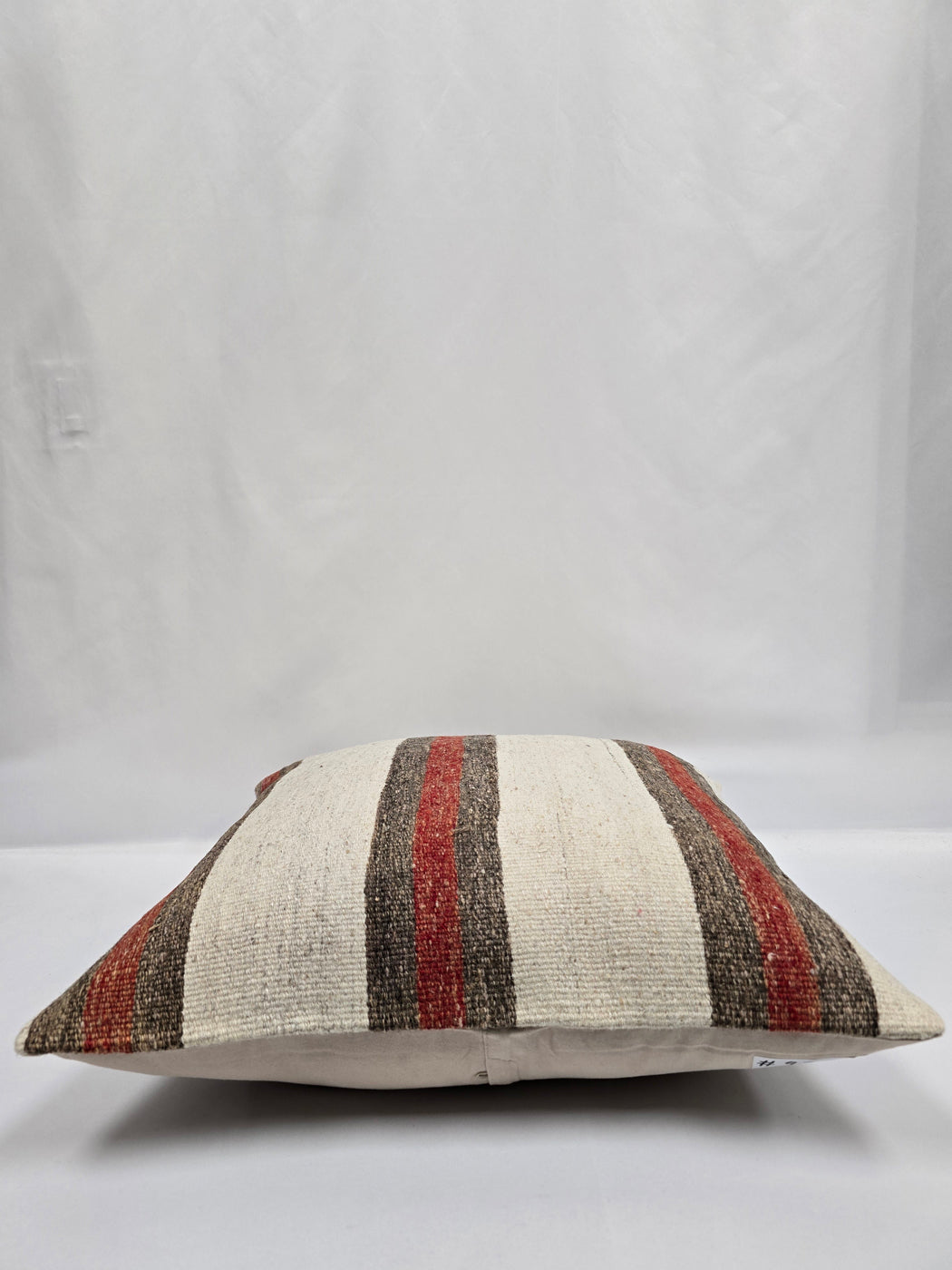 Turkish Hemp Pillow Natural Red Brown Beige Pillow Cushion Cover 24" x 24" #9206
