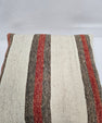 Turkish Hemp Pillow Natural Red Brown Beige Pillow Cushion Cover 24" x 24" #9206