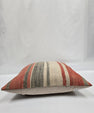 Turkish Hemp Pillow Natural Red Green Beige Pillow Cushion Cover 24" x 24" #9205