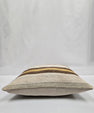 Turkish Hemp Pillow Natural Orange Navy Brown Beige Pillow Cushion Cover 24" x 24" #9204