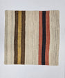 Turkish Hemp Pillow Natural Orange Navy Brown Beige Pillow Cushion Cover 24" x 24" #9204