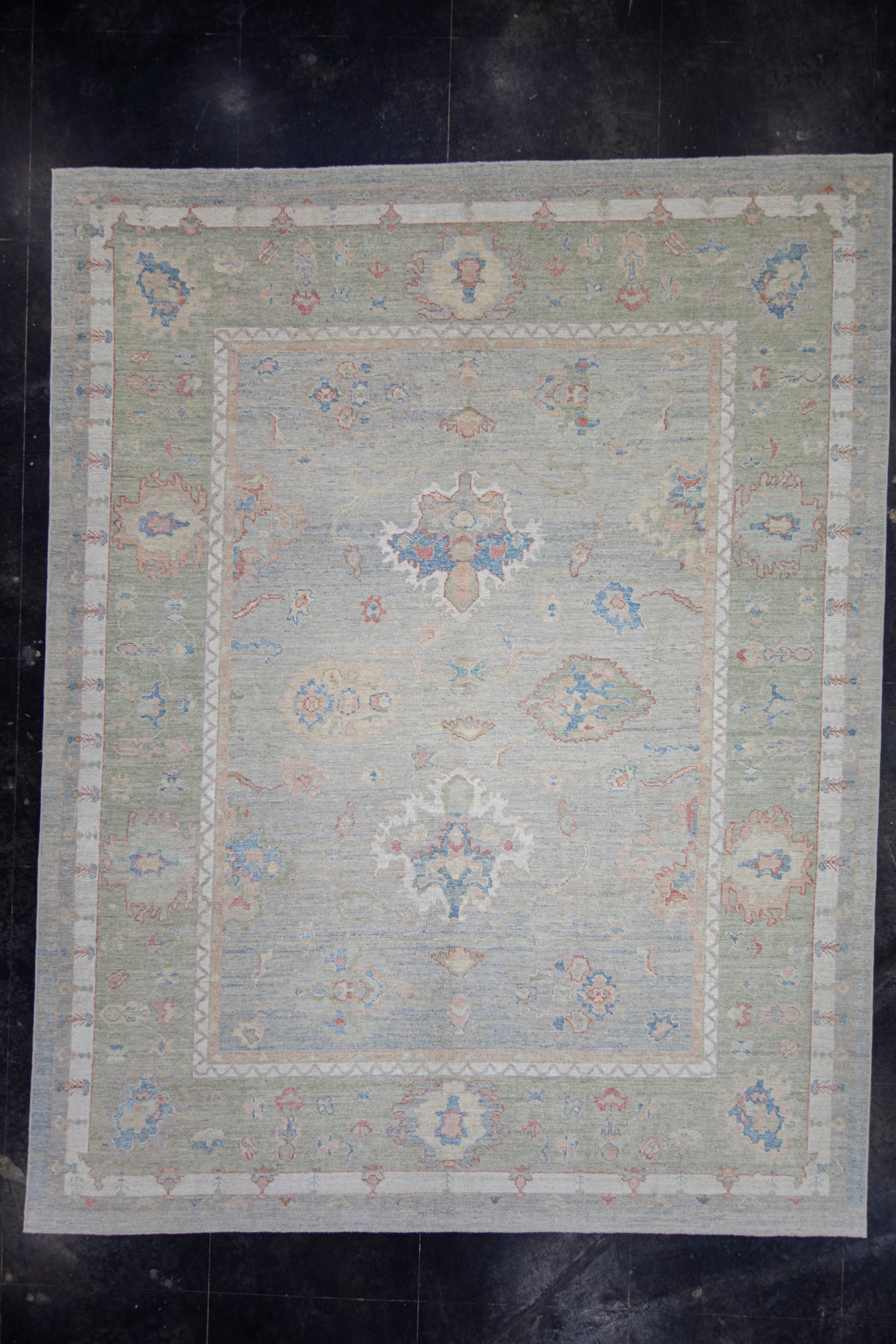 Turkish Oushak Rug 12' x 15'2" #17819
