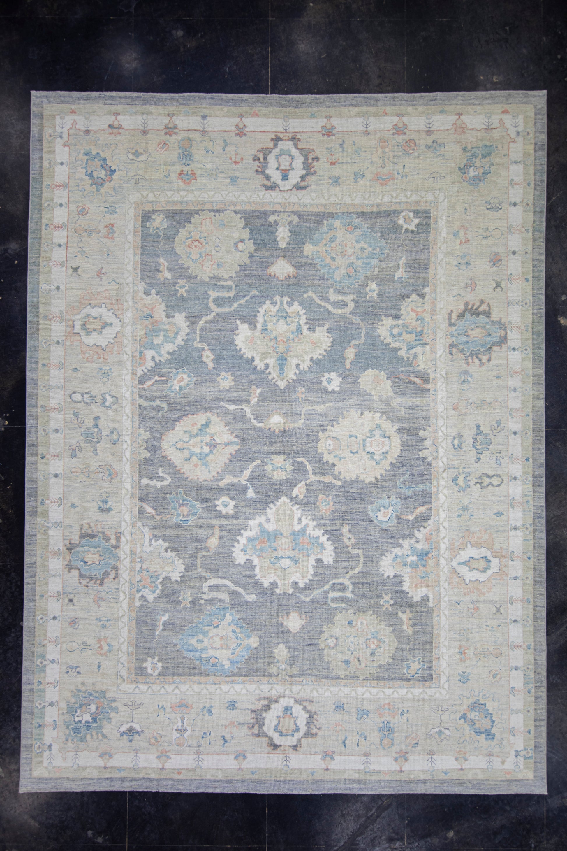 Turkish Oushak Rug 11'4" x 15'2" #17859
