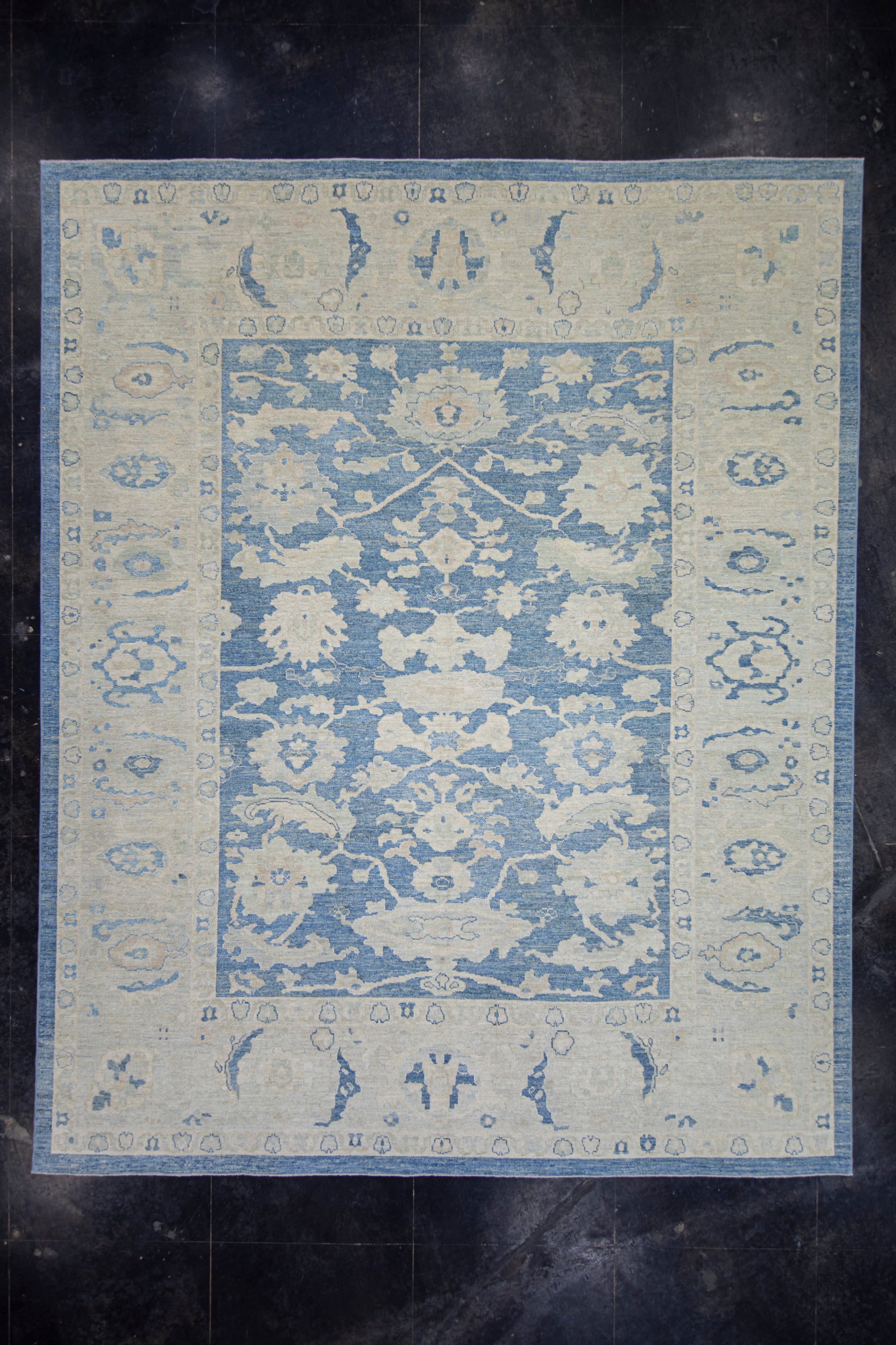 Turkish Oushak Rug 12'1" x 15' #17931