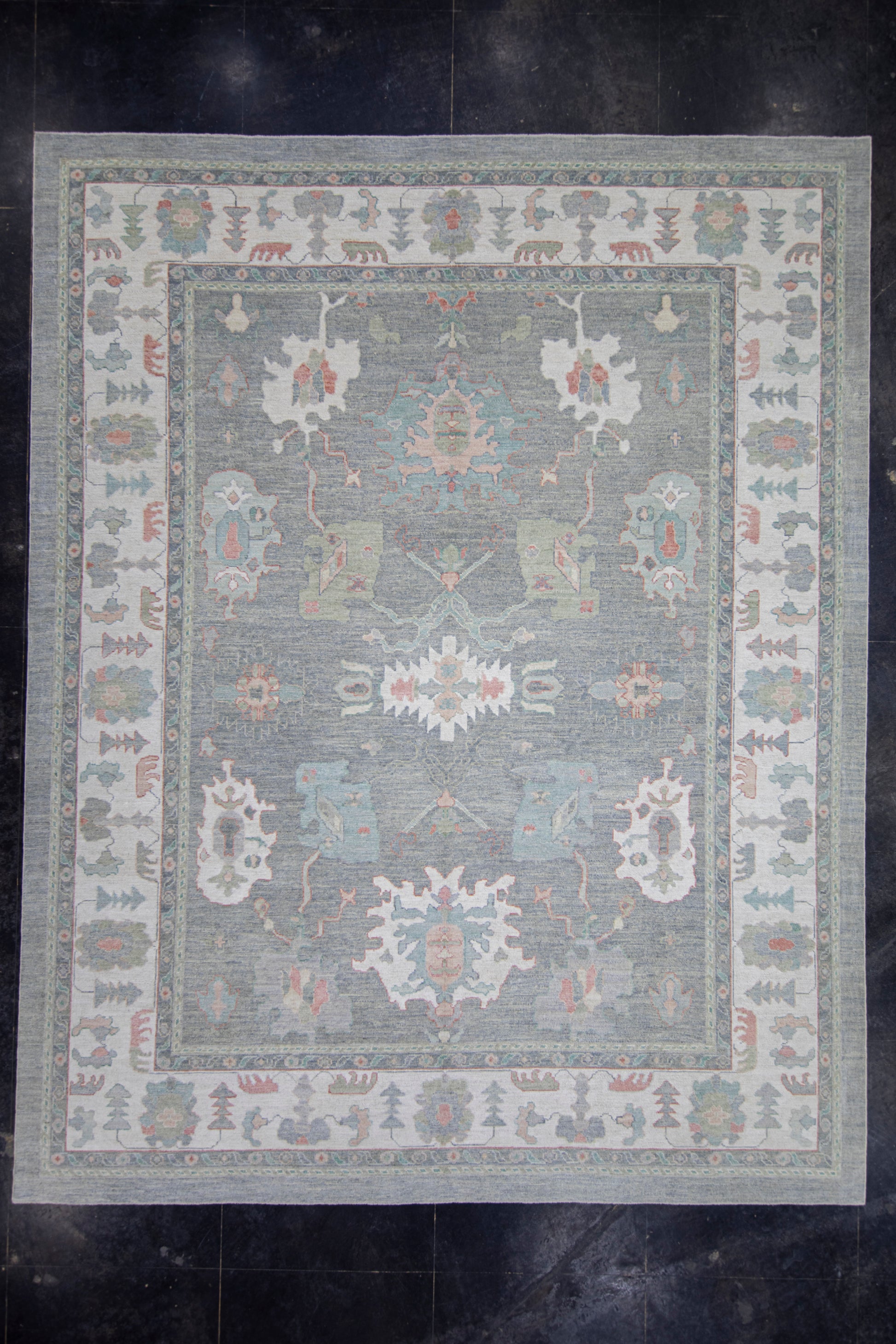 Turkish Oushak Rug 12' x 15'2" #17934
